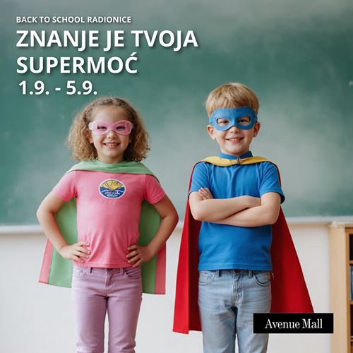 Back To School kreativne radionice